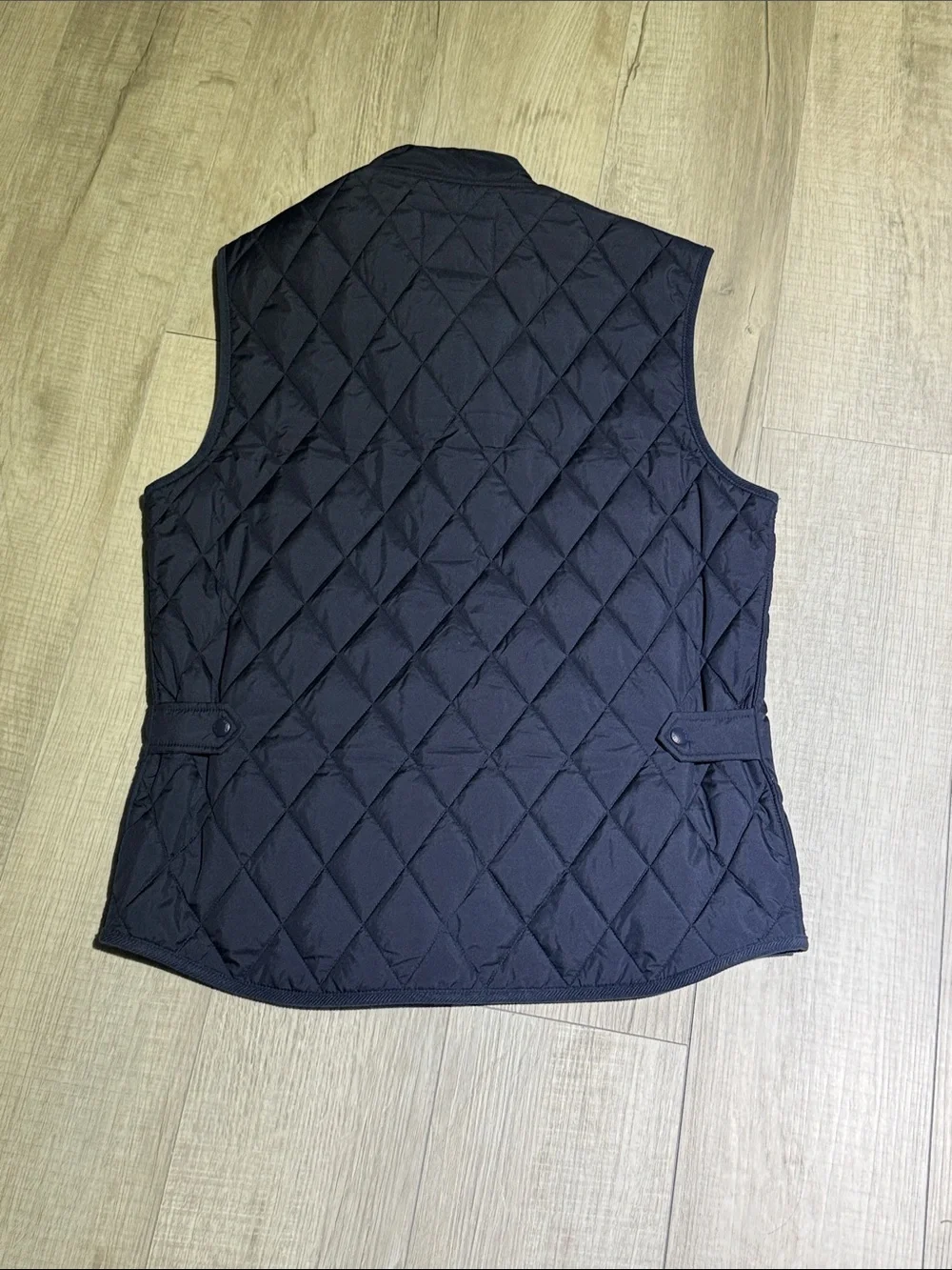 J. Crew Factory Quilted Navy Men's Vest